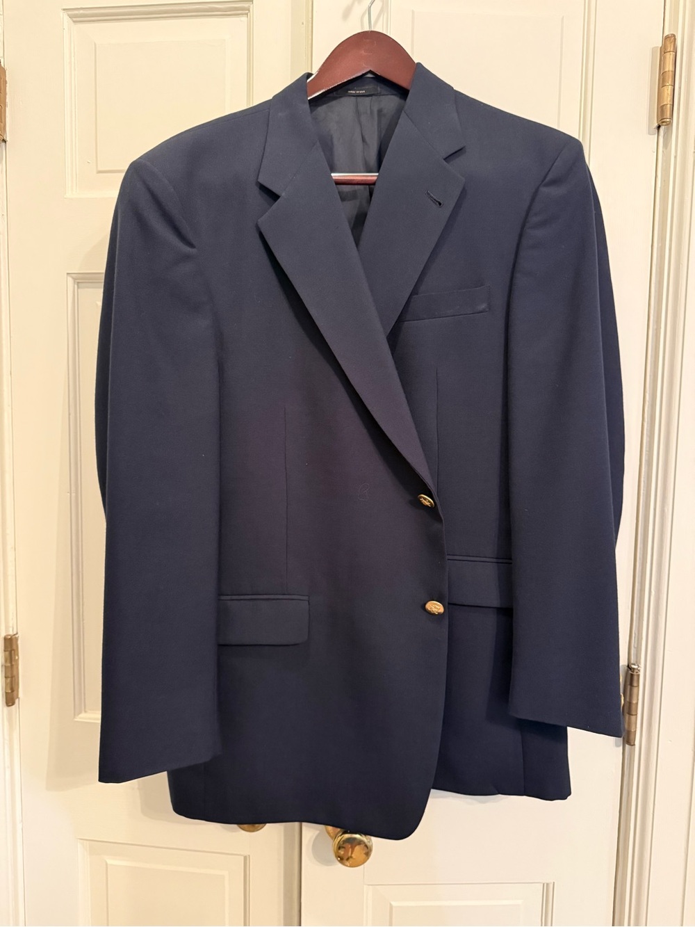 Jack Nicklaus Tournament Series Navy Blazer 46L Gold Buttons